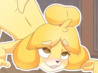 Animal Crossing Hentai – Isabelle Doggystyle [SOUND]