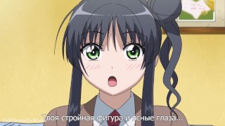 [RUS SUB] Аниме Девушка Занимается Сексом С Другом На Публике В Японской Школе / Хентай Без Цензуры