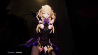 Genshin Impact – Fischl Chained Pleasure [UNCENSORED HENTAI 4K]